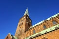 Aarhus cathedral Royalty Free Stock Photo
