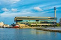 Aarhus, Denmark, June 14, 2022: Dokk1 building in Aarhus, Denmar Royalty Free Stock Photo