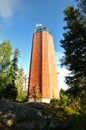 Aavasaksa sightseeing tower Royalty Free Stock Photo