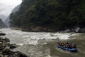 White water rafting in Nepal