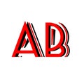 Ab logo design