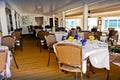 Abaco Inn dining hall, Abaco, Bahamas Royalty Free Stock Photo