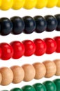 Abacus beads Royalty Free Stock Photo