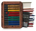 Abacus Books and Calculator