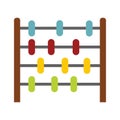 Abacus Color Vector Icon which can easily modify or edit