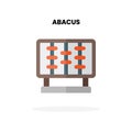 Abacus flat icon.