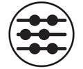 Abacus Icon Design