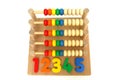 Abacus wooden toy Royalty Free Stock Photo