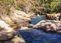 Abade Waterfall in Pirenopolis Royalty Free Stock Photo