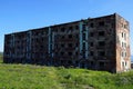 An abandon house in modern Russia.