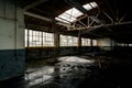 Abandoned Acme Factory - Cleveland, Ohio Royalty Free Stock Photo