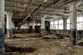 Abandoned Acme Factory - Cleveland, Ohio Royalty Free Stock Photo