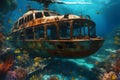 abandoned aircraft contribute to a unique underwater landscape