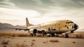 Abandoned Aircraft. Generative AI