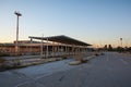 Abandoned airport Royalty Free Stock Photo