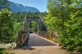 Historic Alexandra Bridge BC Royalty Free Stock Photo