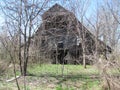 Abandoned american barn in west Tennessee. Royalty Free Stock Photo