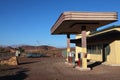 Abandoned American gas station