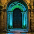 abandoned ancient architecture in the