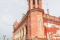 Abandoned ancient architecture seen at a famous landmark at Central railway station,Chennai,India,25 aug 2017