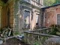 Abandoned ancient mansion