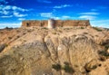 Abandoned ancient settlement. Western Kazakhstan. Mangystau.