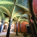 Abandoned Villa Becker in Turin city, Italy. Art, architecture and splendour