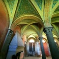 Abandoned Villa Becker in Turin city, Italy. Art, architecture and splendour