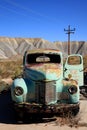 Abandoned antic old truck.