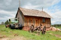 Abandoned antic old truck. Royalty Free Stock Photo