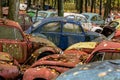 Abandoned Antique Volkswagen Vehicles - Pennsylvania
