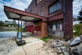 Abandoned bank in Mount Airy, Maryland.