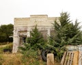 Abandoned bank in western Kansas