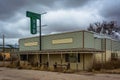 Abandoned bar in Moriarty, New Mexico. Royalty Free Stock Photo