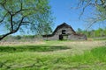 Abandoned Barn in field Royalty Free Stock Photo