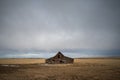Abandoned barn in rural Alberta
