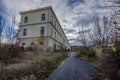 abandoned barracks buildings