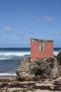 Abandoned beach house