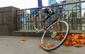 An abandoned bike Royalty Free Stock Photo
