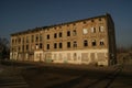 Abandoned block building Poland Royalty Free Stock Photo