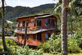 Abandoned Boat Chalet, Ghost Ship in Grand Lagoona, Koh Chang, Trat, Thailand Royalty Free Stock Photo