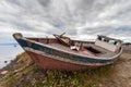 Abandoned Boat in Puerto Natales