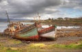 Abandoned Boats Mull Royalty Free Stock Photo