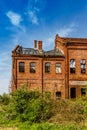 Abandoned brick building Royalty Free Stock Photo