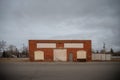 Abandoned brick building Royalty Free Stock Photo