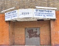 abandoned building that for decades housed the St Matthew holiness church