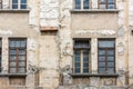 Abandoned Building Facade Royalty Free Stock Photo