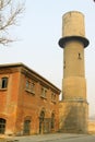 Abandoned building in a factory Royalty Free Stock Photo