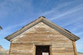 Abandoned building in ghost town Royalty Free Stock Photo