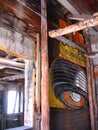 Abandoned building in ghost town of Ironton, Colorado.